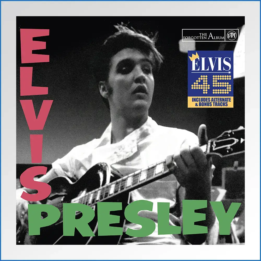 Cover CD Vinyl Replica - Elvis Presley -The Forgotten Album (With Sticker)