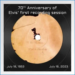 70th anniversary of Elvis' first recording session My happiness That's when your heartaches begin front.jpg
