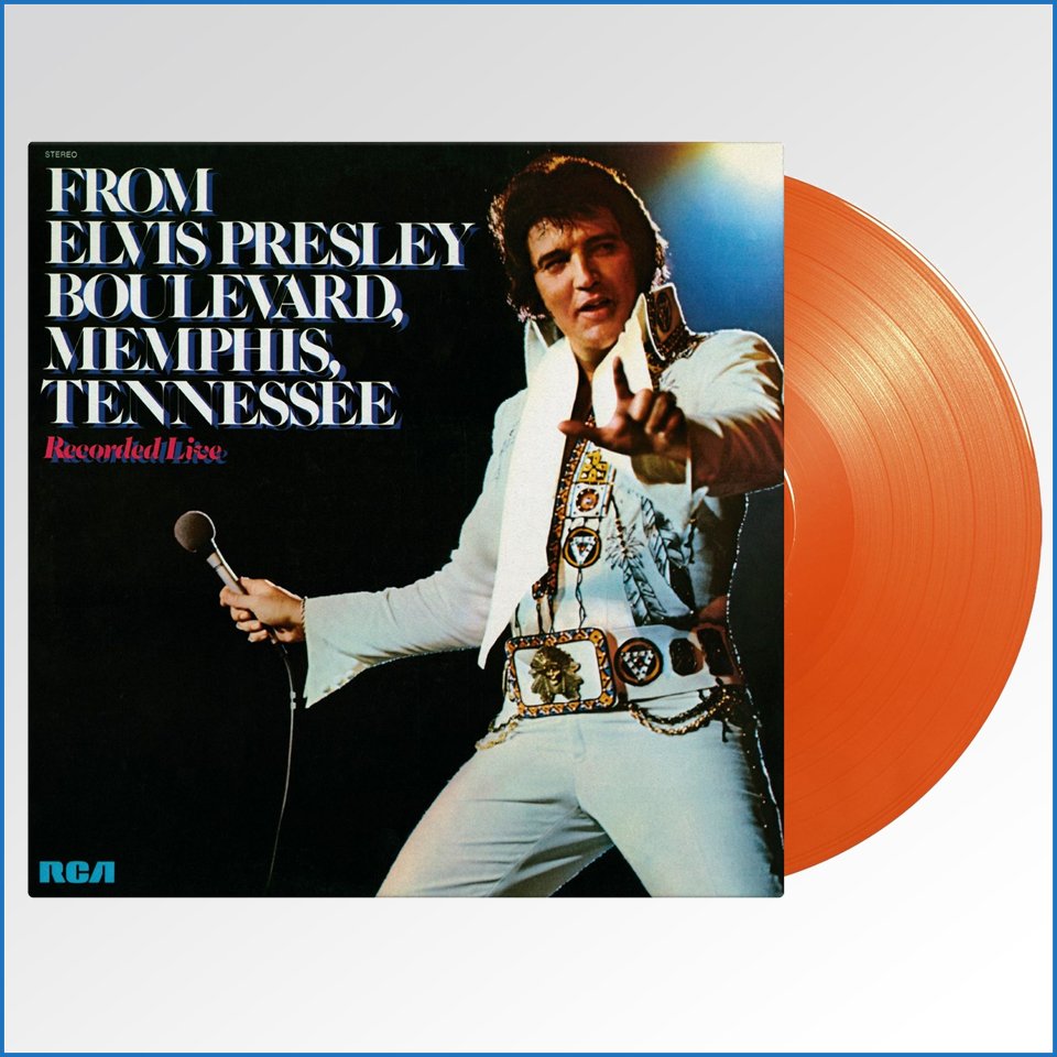 From Elvis Presley Blvd Memphis, TN (180g) (Limited Numbered Edition) (Orange Vinyl).jpg