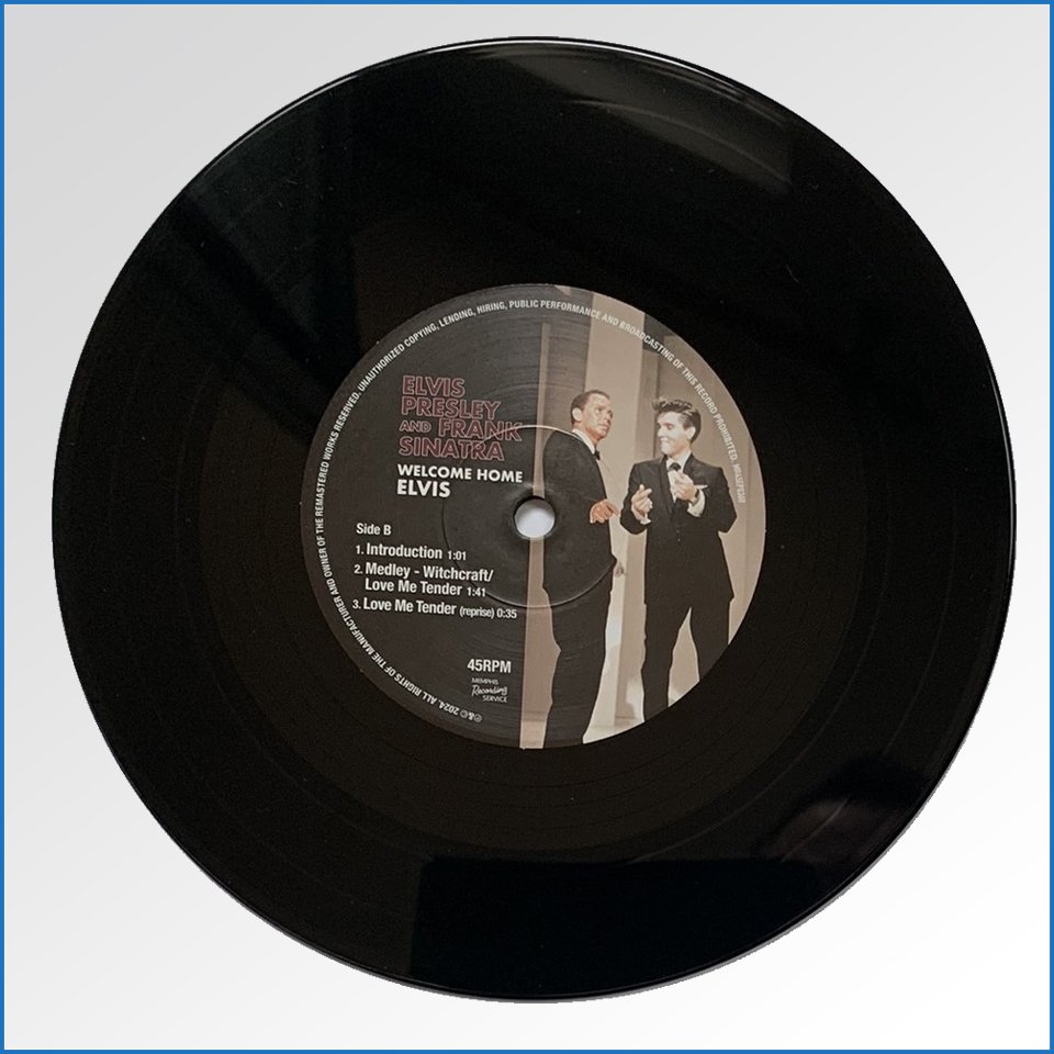 MRS - Elvis Presley And Frank Sinatra Welcome Home Elvis Black Vinyl Single Only 4.jpg