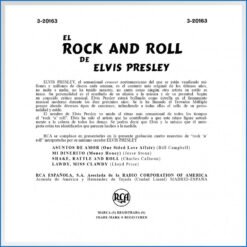 El Rock And Roll De Elvis Presley back.jpg