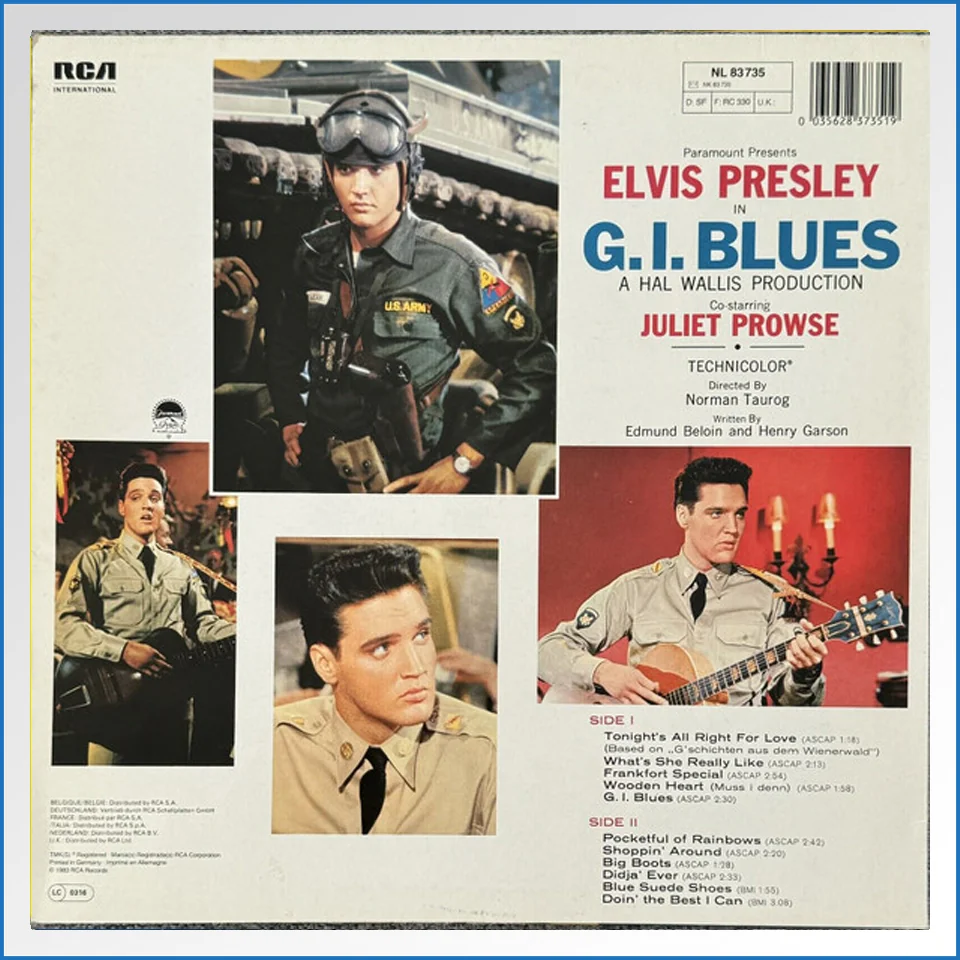Elvis Presley - G.I. Blues LP - NL 83735 - B-WARE 2.jpg