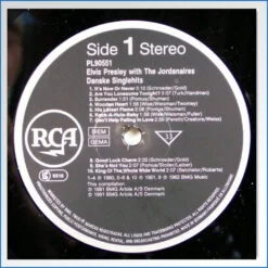 Elvis Presley – Danske Single Hits RCA 1991 PL90551 LP – B-WARE label.jpg