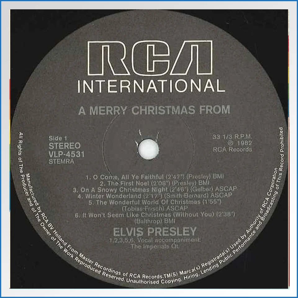 A Merry Christmas From Elvis Presley RCA International – VLP 4531 LP – B-WARE3.jpg