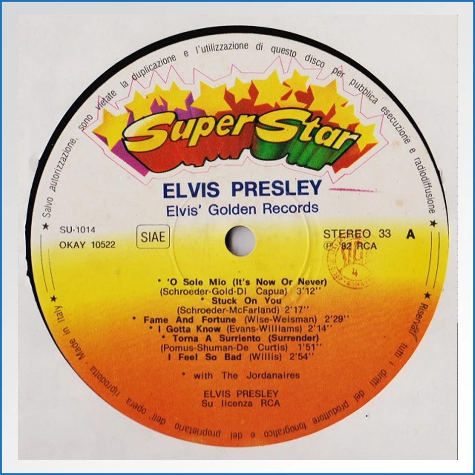 Superstar Elvis Presley (Elvis' Golden Records) Armando Curcio Editore – SU-1014 – B-WARE2.jpg