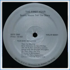 Elvis The First Year Not On Label – HALW 00001 LP – B-WARE2.jpg