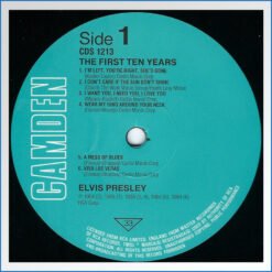 The First Ten Years Camden – CDS 1213 - 1984    LP – B-WARE2.jpg