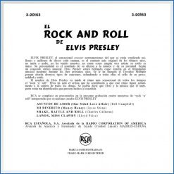 El Rock And Roll De Elvis Presley back.jpg