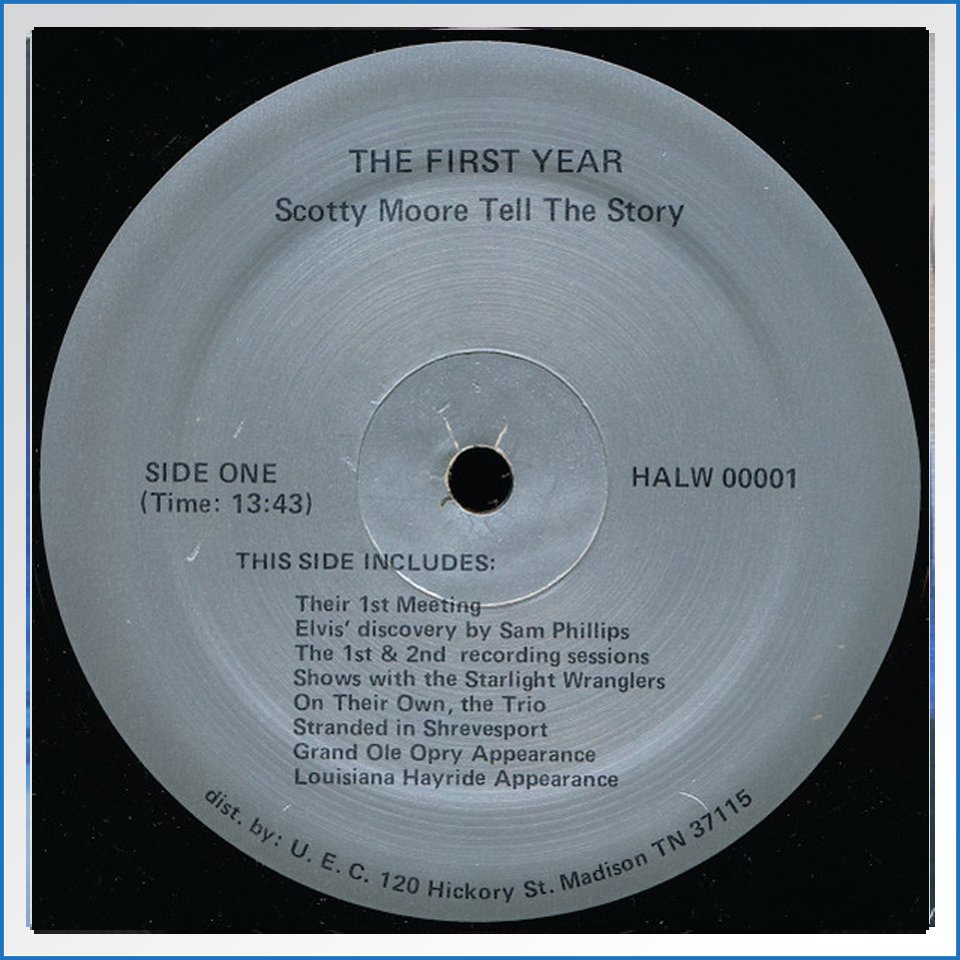 Elvis The First Year Not On Label – HALW 00001 LP – B-WARE2.jpg