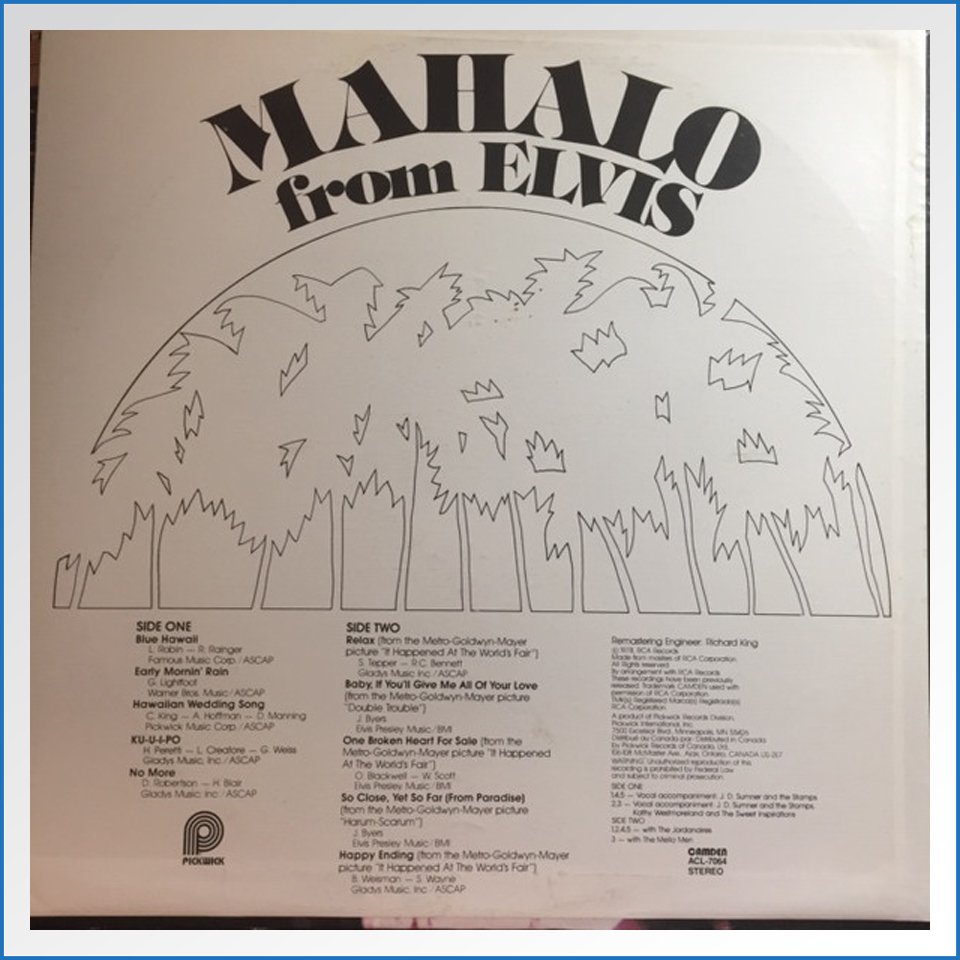 Mahalo From Elvis 1978 Pickwick LP – B-WARE2.jpg