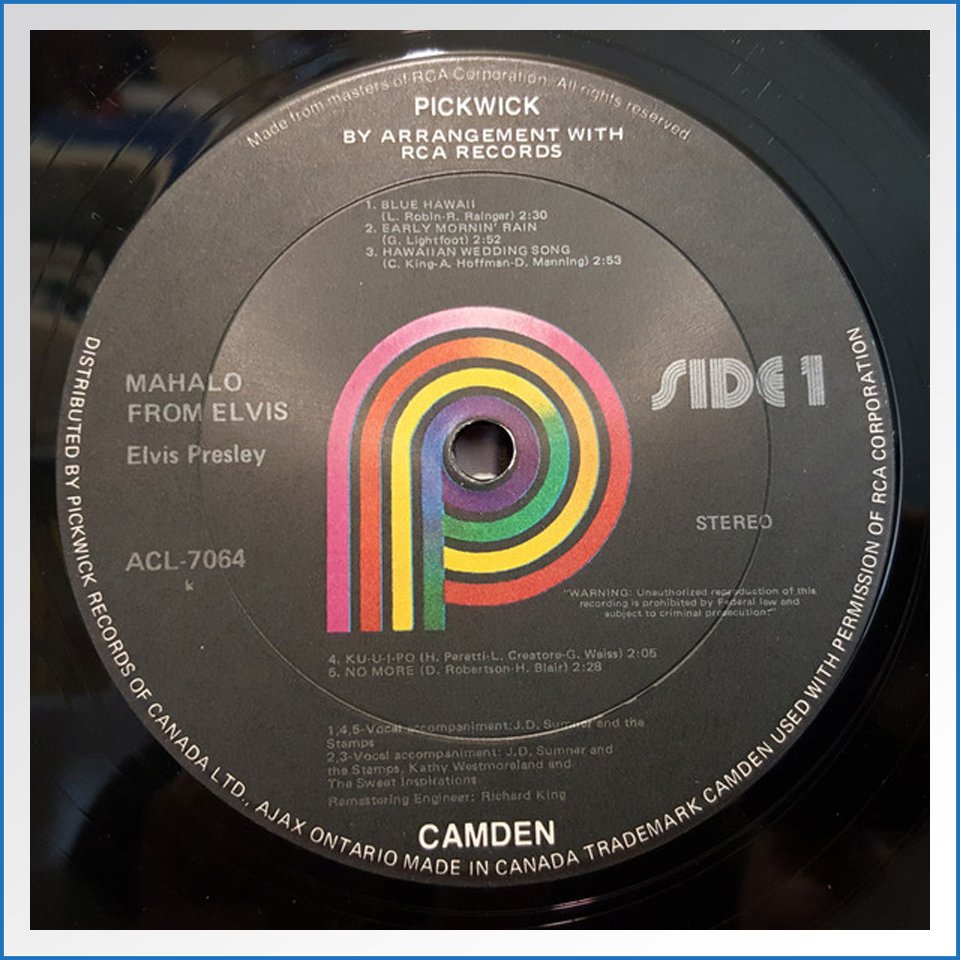 Mahalo From Elvis 1978 Pickwick LP – B-WARE3.jpg